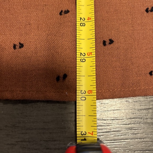 CJ Banks Blouse Women 2X Brown Textured Roll-Tab Long Sleeve Pockets Lightweight - Picture 6 of 6